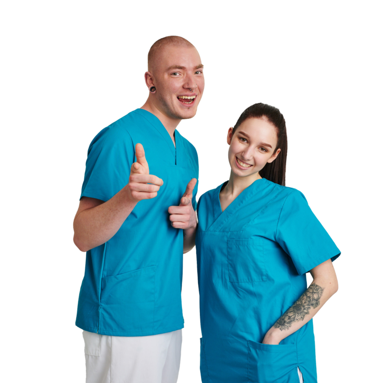 Zwei Krankenpfleger