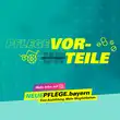 Schriftzug Pflege-Vor(ur)teile auf türkisfarbenen Hintergrund