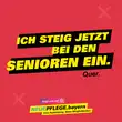 Ich steig jetzt bei den Senioren ein. Quer.