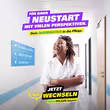 Kampagnenmotiv Neustart "Für einen Neustart mit vielen Perspektiven"