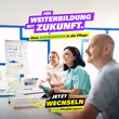 Kampagnenmotiv Weiterbildung "Für Weiterbildung mit Zukunft."